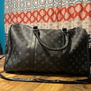 Black duffle 45cm
